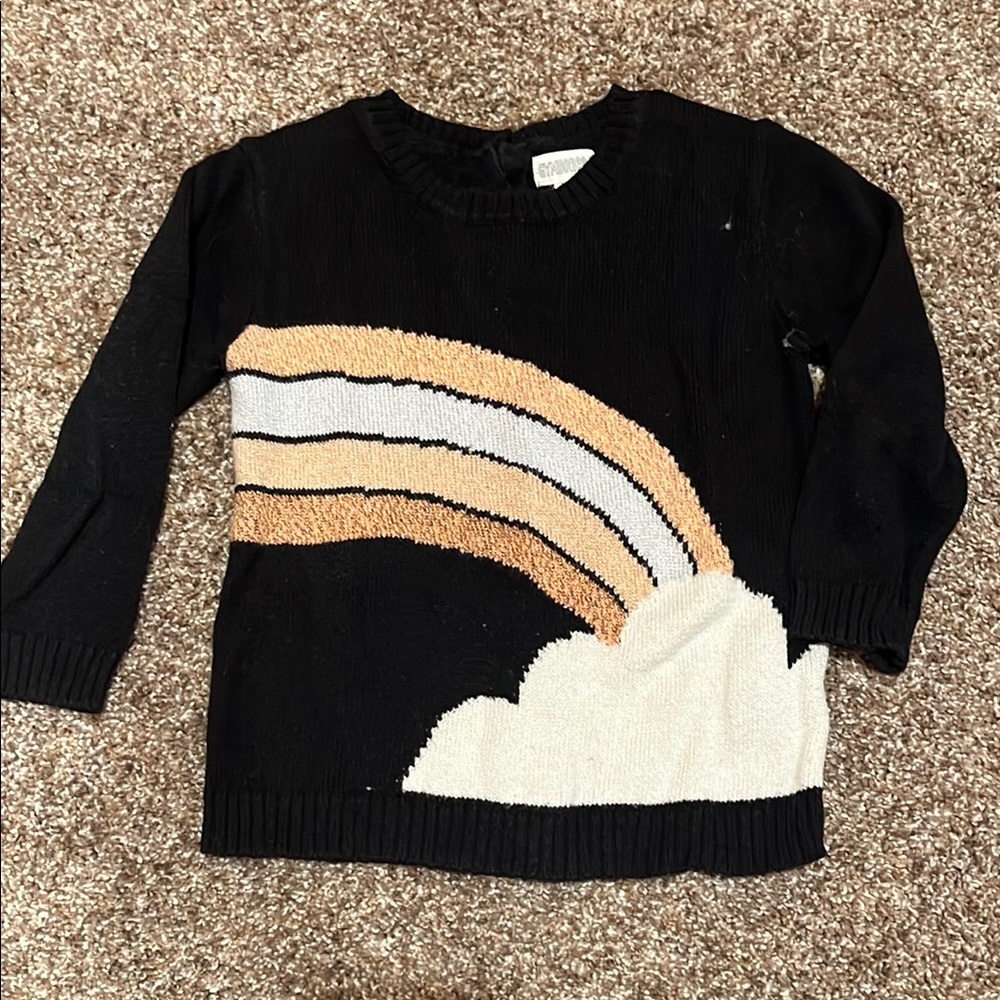 Girl 2T Rainbow Sweater